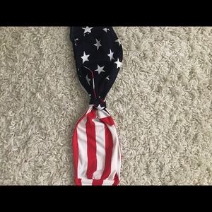 American flag print swim bandeau